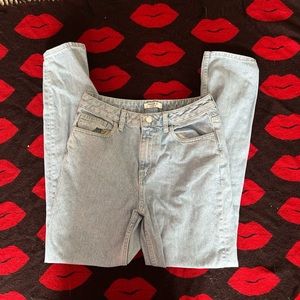 Forever 21 blue denim mom jeans size 27